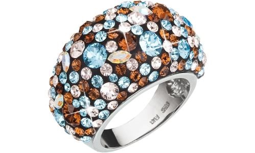 Dámský prsten s krystaly